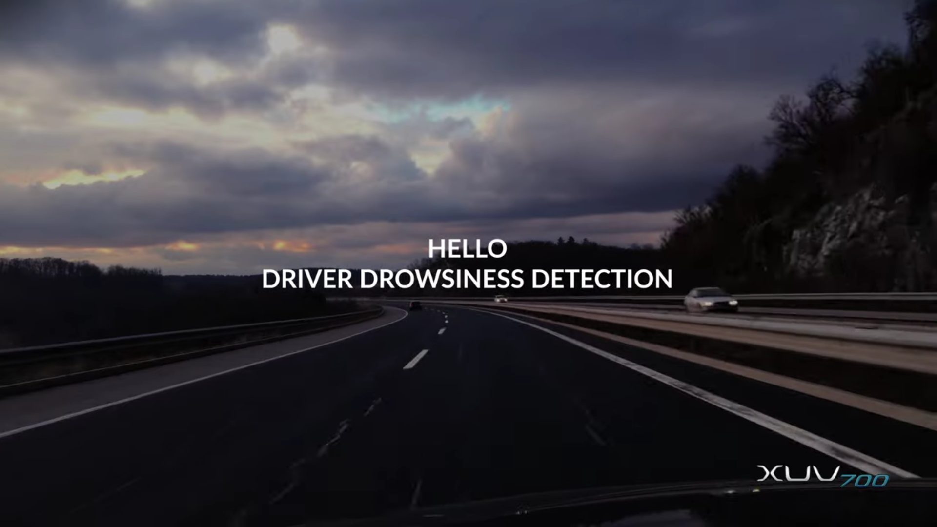 New Mahindra XUV700 Driver Drowsiness Detection System