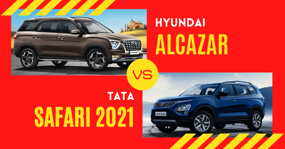 hyundai alcazar vs tata safari 2023