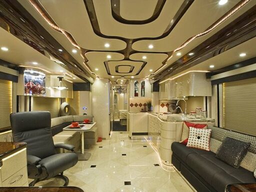 8 Luxury Bus Interiors That Will Blow Your Mind