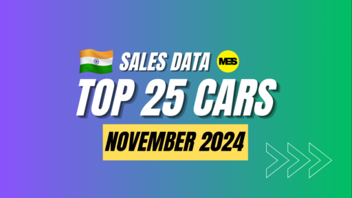 top 25 selling cars in india november 2024