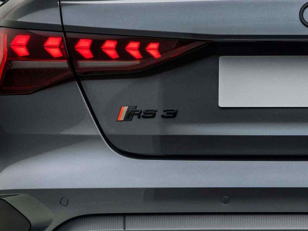 Audi RS 3 Sportback competition limited badge