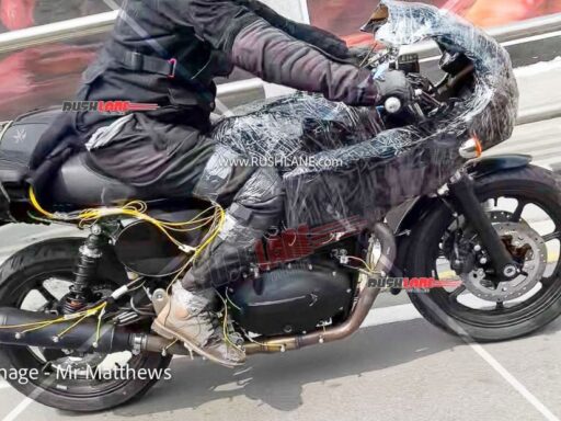 Royal Enfield Continental GT 750 Spy Shot