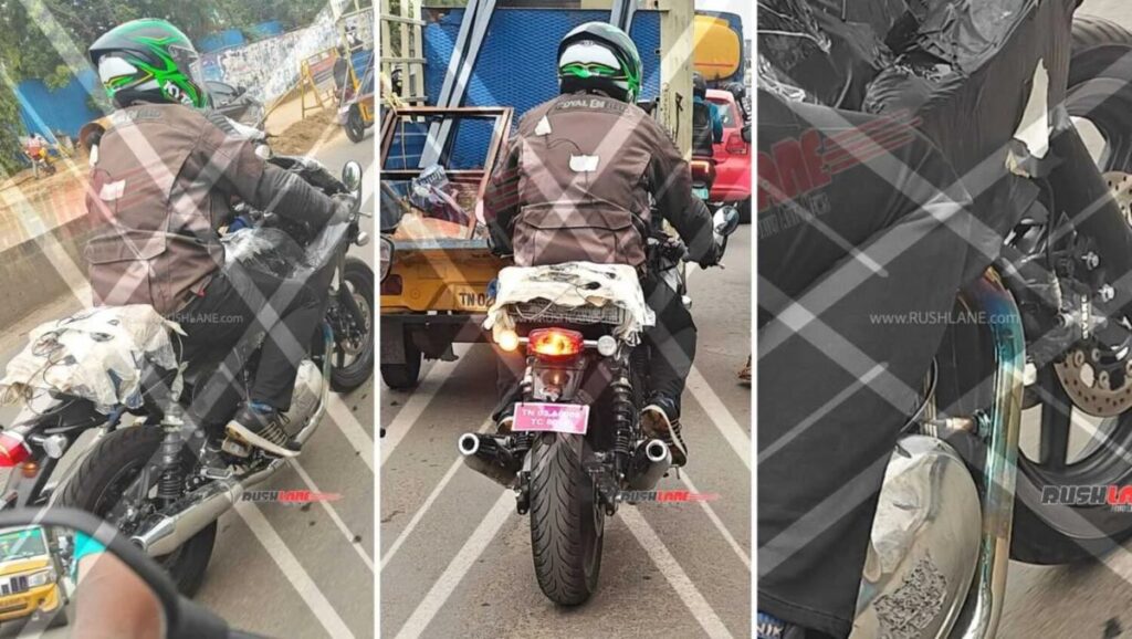Royal Enfield Continental GT 750 Spy Shot